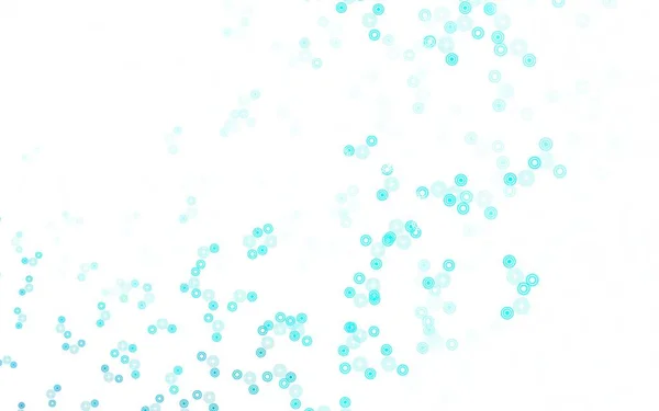 Синий Зеленый Векторный Узор Сферами Размытый Декоративный Дизайн Абстрактном Стиле — стоковый вектор