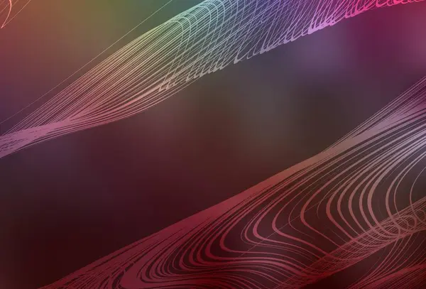 Dark Multicolor vektörü modern zarif fon. Eğilimli zarif, parlak bir çizim. İş tasarımınız için yeni biçim.