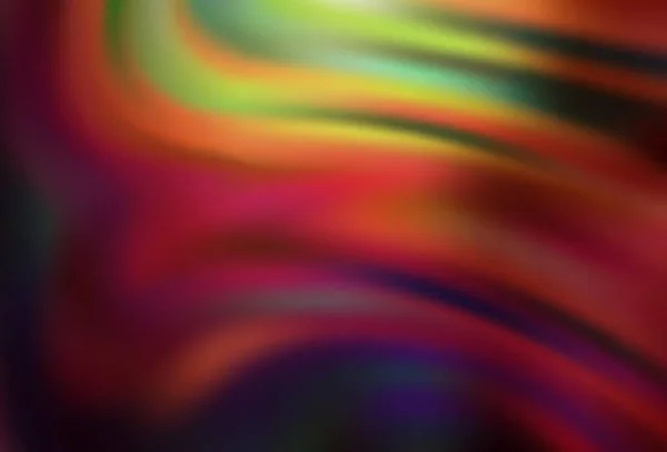 Lichtrode Gele Vector Wazig Glans Abstracte Textuur Kleurrijke Abstracte Illustratie — Stockvector