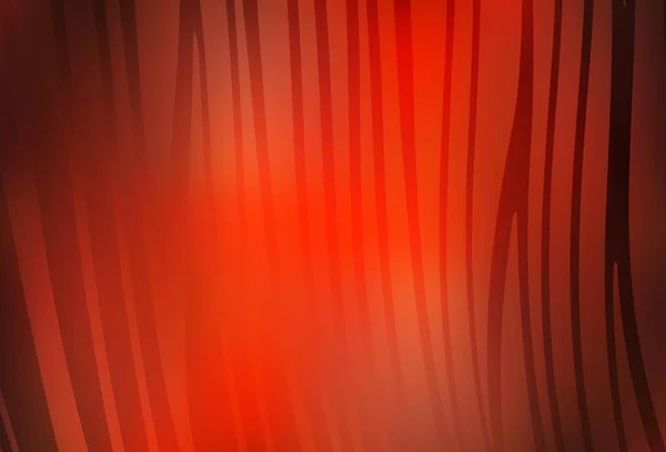 Світло Червоний Векторний Фон Яскравими Лініями Блискуча Ілюстрація Яка Складається — стоковий вектор