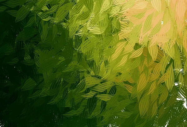 Tmavě Zelená Červené Vektorové Pozadí Abstraktními Tvary Dekorativní Design Abstraktním — Stockový vektor