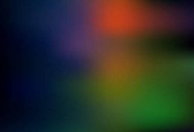 Koyu yeşil, kırmızı vektör soyut arkaplan. Yaratıcı illüstrasyon, yarım tonlu ve eğimli. Web siteniz için bulanık tasarım.