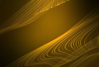 Koyu turuncu vektör parlak soyut arkaplanı bulanıklaştırdı. Gradyan tasarımlı, soyut, ışıltılı çizimler. Tasarımının yeni yolu.