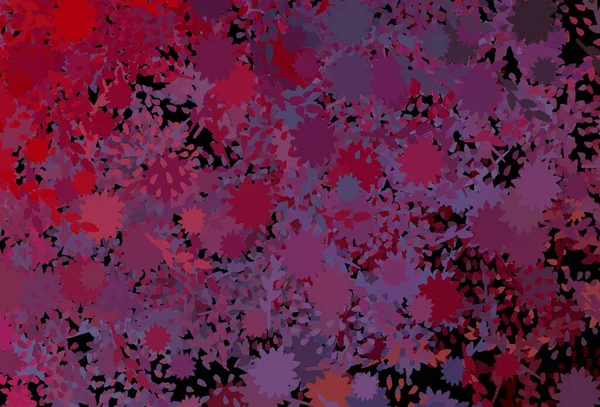 Ανοιχτό Ροζ Κόκκινο Διανυσματικό Φόντο Αφηρημένα Σχήματα Διακοσμητικό Σχέδιο Αφηρημένο — Διανυσματικό Αρχείο