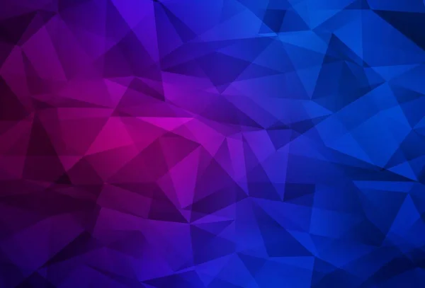 Темно Розовый Синий Фон Блестящие Абстрактные Иллюстрации Элегантными Треугольниками Совершенно — стоковый вектор