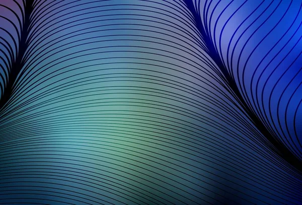 Çizgileri olan hafif BLUE vektör şablonu. Soyut ve gradyan renkte renkli çizimler. Tasarımınız için basit şablon.