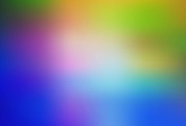 Açık mavi, sarı vektör soyut bulanık düzen. Renkli soyut çizimler ve gradyan. Web siteniz için bulanık tasarım.