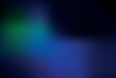 Koyu mavi, yeşil vektör bulanık parlak soyut doku. Yaratıcı illüstrasyon, yarım tonlu ve eğimli. İş tasarımınız için yeni biçim.