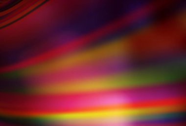 Koyu kırmızı vektör bulanık ve renkli desen. Gradyan ile modern soyut çizim. İş tasarımınız için yeni biçim.