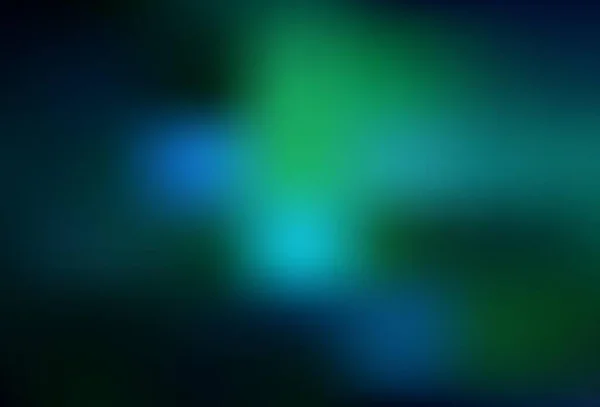 Modèle Lumineux Abstrait Vecteur Bleu Clair Vert Illustration Colorée Dans — Image vectorielle
