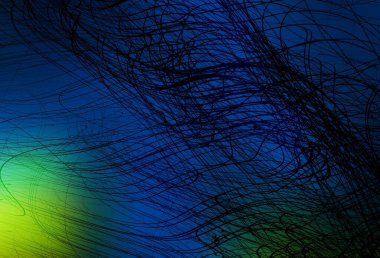 Koyu mavi, yeşil vektör modern zarif düzen. Yaratıcı illüstrasyon, yarım tonlu ve eğimli. Tasarımının yeni yolu.