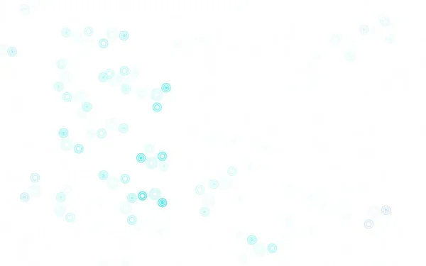 Světelný Vektorový Obrazec Kuličkami Abstraktní Ilustrace Barevnými Bublinami Přírodním Stylu — Stockový vektor