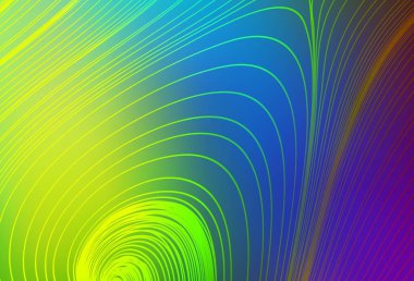 Light Multicolor vektörü modern zarif fon. Renkli soyut çizimler ve gradyan. Tasarımlar için arka plan.