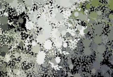 Soyut biçimlerde açık gri vektör dokusu. Soyut gradyan şekilli basit renkli çizimler. Duvar kağıtları için zarif tasarım.