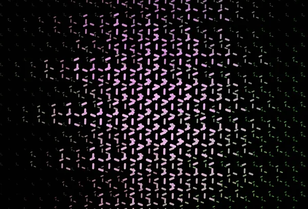 Koyu pembe, parlak çizgili yeşil vektör arkaplan. Keskin çizgili parlak renkli çizimler. Reklam, kitapçıklar, broşürler için desen.