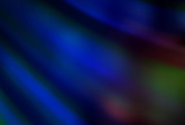 Koyu mavi, kırmızı vektör bulanık ve renkli desen. Renkli soyut çizimler ve gradyan. İşiniz için yepyeni bir tasarım..