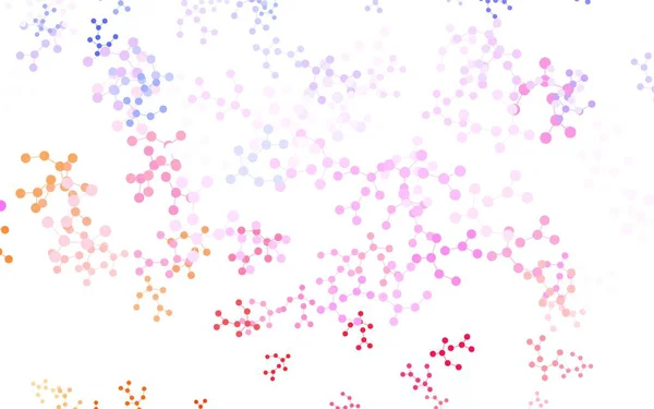 Light Blue Yellow Vector Backdrop Artificial Intelligence Data Abstract Illustration — Stock Vector