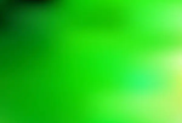 明るい緑のベクトルは明るいパターンをぼかした グラデーションのエレガントな明るいイラスト デザインの背景 — ストックベクタ
