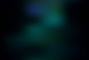 Koyu yeşil vektör bulanık ve renkli desen. Renkli soyut çizimler ve gradyan. Web siteniz için bulanık tasarım.