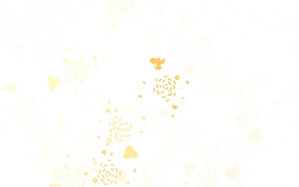 Светло Оранжевый Вектор Обратного Хода Мемфисами Красочные Хаотические Формы Градиентом — стоковый вектор