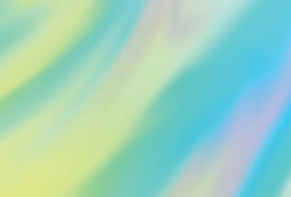 Светло Синий Зеленый Вектор Размытый Окрашенный Узор Абстрактная Красочная Иллюстрация — стоковый вектор