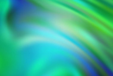 Açık yeşil vektör soyut parlak şablon. Görüntü tarzında tamamen yeni bir renkli çizim. Marka kitabınız için yeni biçim tasarımı.