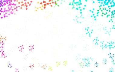 Açık yeşil, yapay zeka ağlı kırmızı vektör deseni. Yapay zekanın bağlantı ve noktalarıyla soyut illüstrasyon. Teklif verilerinin tanıtımı için akıllı tasarım.