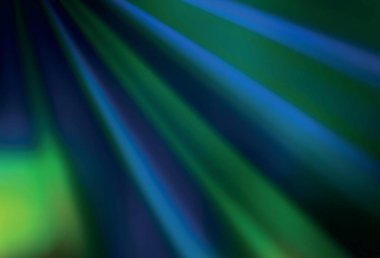 Koyu mavi, yeşil vektör modern zarif düzen. Soyut renkli gradyan çizimi. Tasarımının yeni yolu.