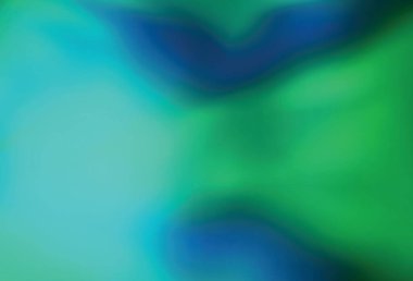 Açık yeşil vektör renkli bulanık arkaplan. Görüntü tarzında tamamen yeni bir renkli çizim. Tasarımının yeni yolu.