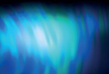 Koyu mavi vektör modern zarif düzen. Gradyan tasarımlı, soyut, ışıltılı çizimler. İşiniz için en iyi bulanık tasarım..