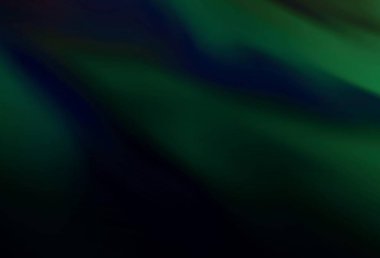 Koyu yeşil vektör soyut parlak şablonu bulanıklaştırdı. Soyut renkli gradyan çizimi. İş tasarımınız için yeni biçim.