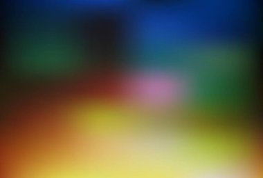 Açık mavi, sarı vektör soyut bulanık arkaplan. Soyut ve gradyan renkte renkli çizimler. İşiniz için yeni tasarım.