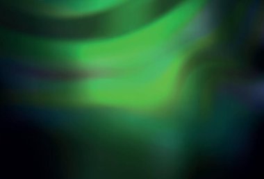 Koyu yeşil vektör modern zarif düzen. Gradyan tasarımlı, soyut, ışıltılı çizimler. İşiniz için yeni tasarım.