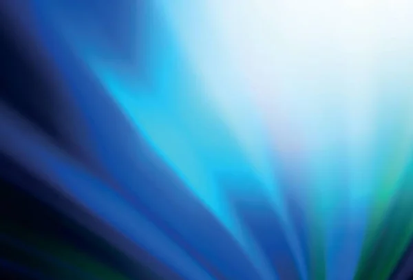 Dark Blue Vecteur Flou Briller Fond Abstrait Illustration Abstraite Colorée — Image vectorielle