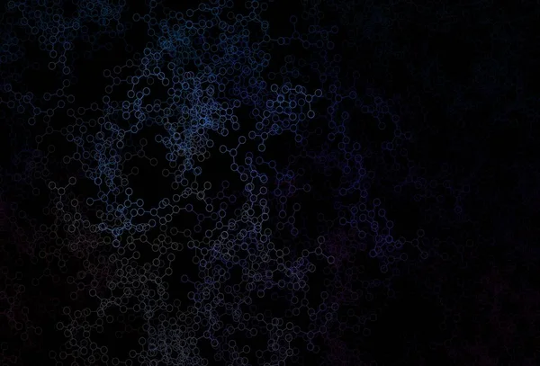 Bleu Foncé Fond Vectoriel Jaune Avec Des Données Intelligence Artificielle — Image vectorielle