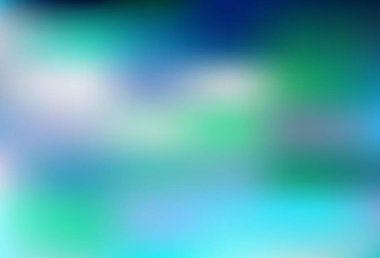 Işık Mavisi vektörü parlak deseni bulanıklaştırdı. Yaratıcı illüstrasyon, yarım tonlu ve eğimli. Bir cep telefonu için arka plan.