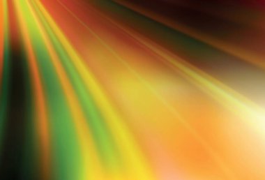 Açık Turuncu vektör parlak şablonu bulanıklaştırdı. Görüntü stili ve gradyanı olan yeni renkli çizimler. İş tasarımınız için yeni biçim.