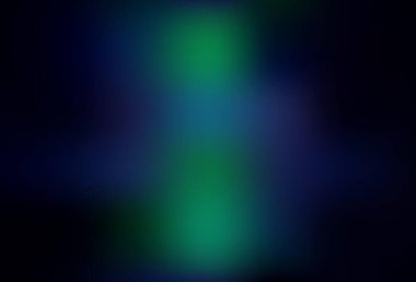 Koyu mavi, yeşil vektör soyut doku. Yaratıcı illüstrasyon, yarım tonlu ve eğimli. Web siteniz için bulanık tasarım.