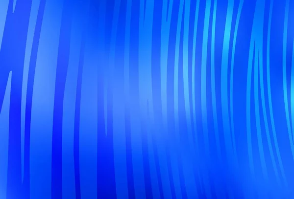 Light Blue Vector Pattern Bent Lines Elegant Bright Illustration Gradient — Stock Vector