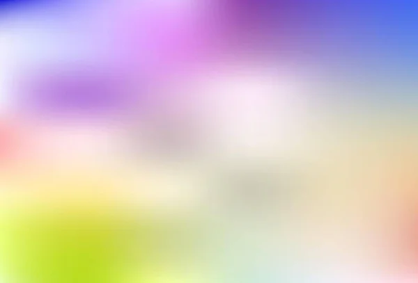 Licht Multicolor Vektor Modernen Eleganten Hintergrund Neue Farbige Illustration Unschärfestil — Stockvektor