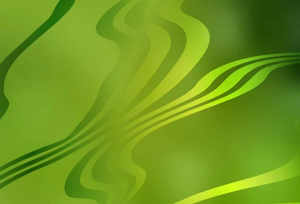 Světle Zelená Žlutá Vektorová Barevná Abstraktní Textura Nové Barevné Ilustrace — Stockový vektor