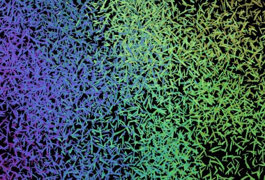 Parlak çizgili koyu renkli vektör arkaplanı. Renkli çubuklarla, soyut çizimler. Reklam, kitapçıklar, broşürler için desen.