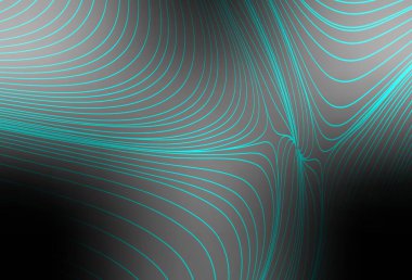 Açık gri çizgili vektör deseni. Basit çizgilerle renkli gradyan çizimi. Marka kitabı için şık bir desen.