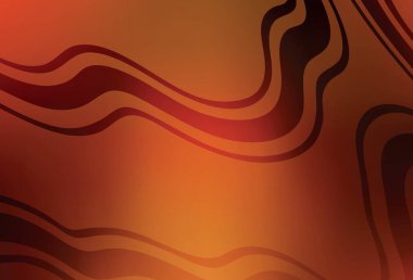 Koyu Turuncu vektör soyut parlak şablonu bulanıklaştırdı. Görüntü stili ve gradyanı olan yeni renkli çizimler. Marka kitabınız için yeni biçim tasarımı.