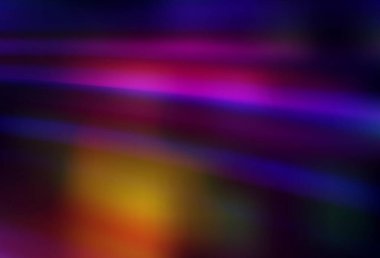 Koyu pembe, sarı vektör soyut bulanık arkaplan. Renkli soyut çizimler ve gradyan. Tasarımının yeni yolu.