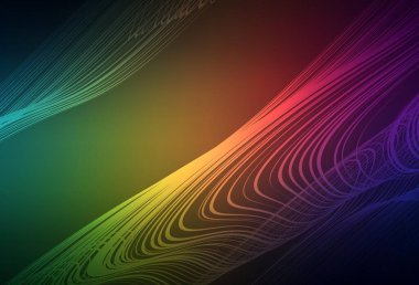 Koyu yeşil, kırmızı vektör soyut parlak dokuyu bulanıklaştırdı. Görüntü stili ve gradyanı olan yeni renkli çizimler. İşiniz için yeni tasarım.