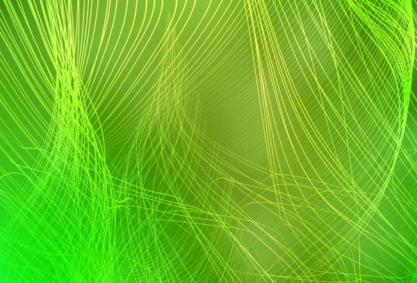 Hellgrüne Gelbe Vektor Verschwommen Glanz Abstrakte Textur Bunte Illustration Abstrakten — Stockvektor