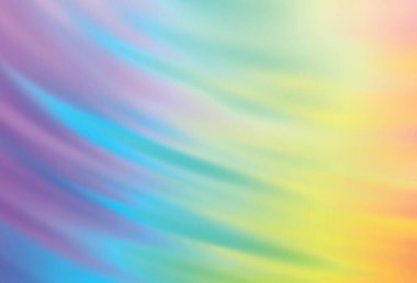 Açık Çokrenkli vektör soyut bulanık arkaplan. Eğilimli zarif, parlak bir çizim. İşiniz için en iyi bulanık tasarım..