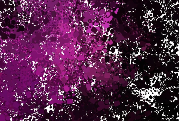 Textura Vetorial Rosa Escura Com Formas Abstratas Design Decorativo Estilo — Vetor de Stock