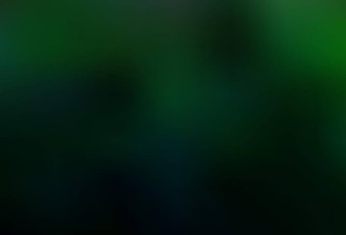 Koyu yeşil vektör, bulanık arkaplan. Parlak renkli bir illüstrasyon. Tasarımının yeni yolu.